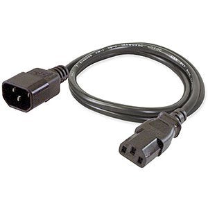 Cisco CAB-C13-C14-2M Cable Transmisión Black C13 Acoplador C14 Acoplador — image 1