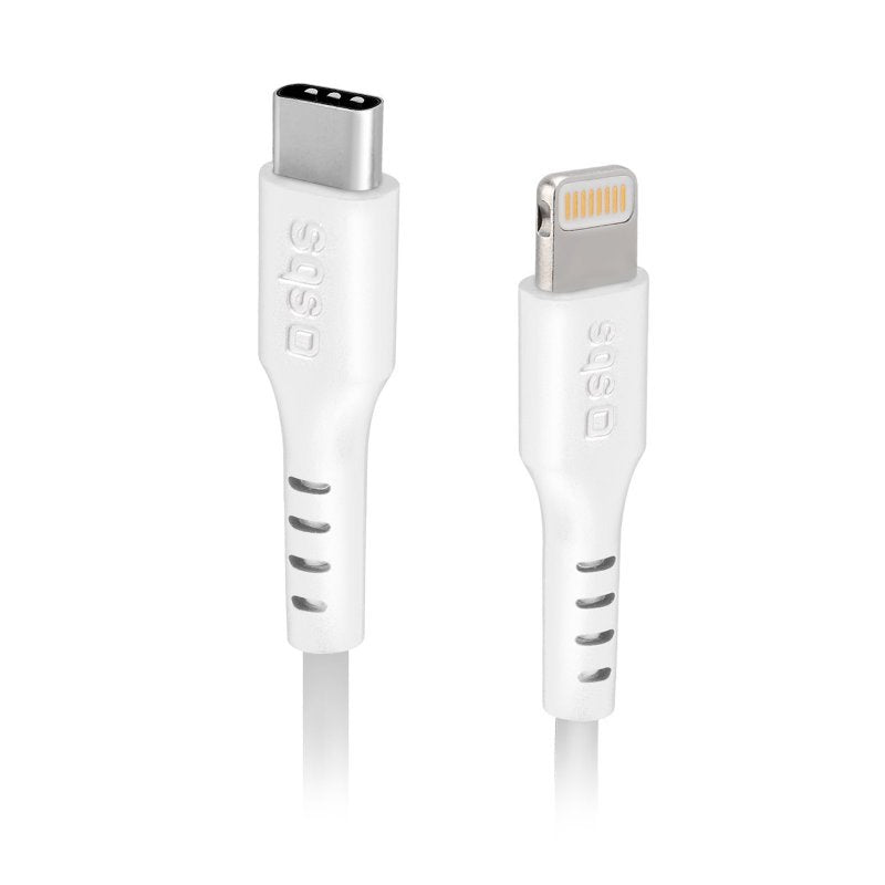 Sbs USB Cable Lightning a Type-c 1M White