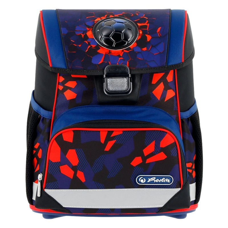 Herlitz Set Of Backpacks Escolares 4 Pieces Colour Blue And Red