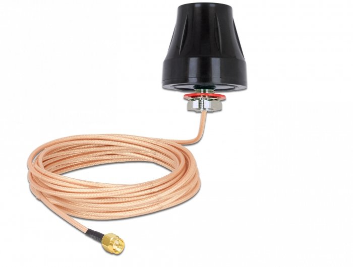 Delock Antenna LTE Sma Band 1/3/7/20 5M RG-316 2 dBi Omni Outdoor