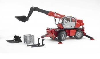 Bruder Telescopica Manitou Mrt 2150 Con Accesorios - Escala 1:16 02129