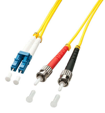 Lindy 1M Lc/St Cable Fibre Optic Multicolour Yellow — image 1
