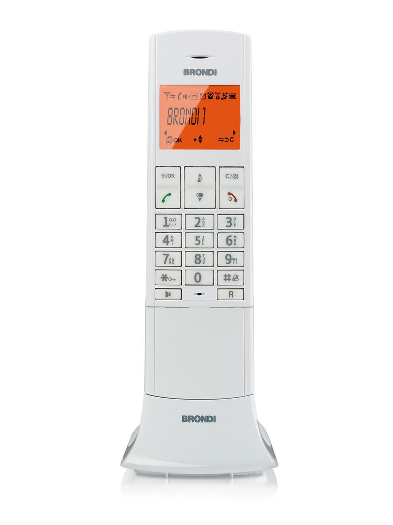 Brondi Phone Inalámbrico Lemure Bianco