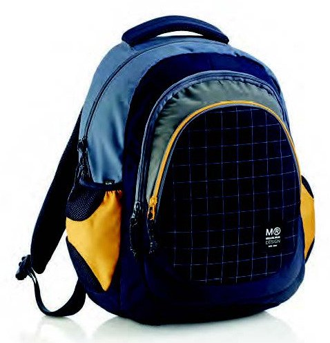 Miquelrius Backpack Triple Berlin Recy 30L 3 Compartimentos Black