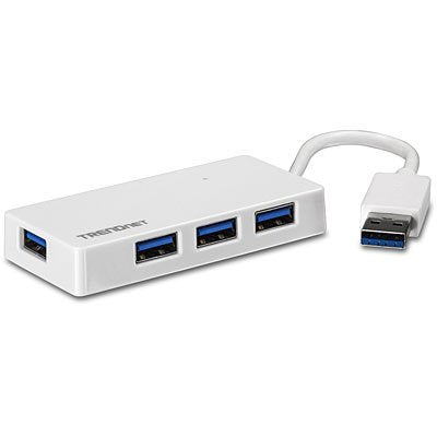 Trendnet Hub USB 3.0 TU3-H4E 4x USB White And Grey