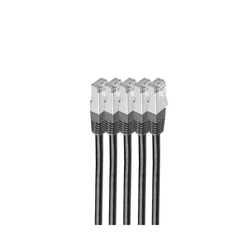 Shiverpeaks Network Cable CAT.6 S/FTP Lszh VE5 Black 0,5M