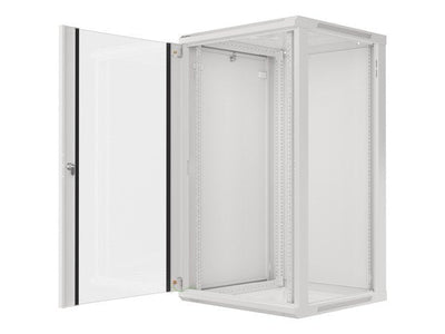 Lanberg Cabinet Rack 19 Assembly Wall 22U / 600X600 Autoarmas (paquete Flat Grey — image 1