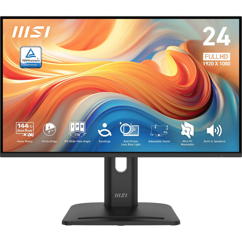 MSI Monitor Pro MP245PG E14 23.8 IPS 144HZ 300CD M2 4MS D-sub HDMI DP Height Speakers