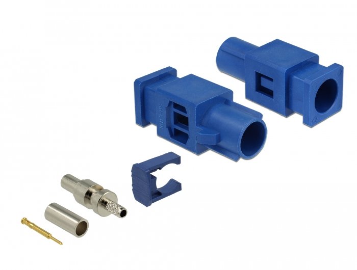 Delock 89757 Fakra C Pin Resorte Male Prensar