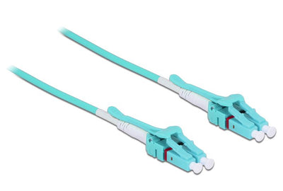 Delock 85128 Cable Fibre Optic 2M OM3 Lc Blue — image 1