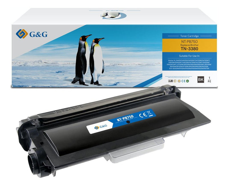 G&g Toner Compatible With Brother TN-3380