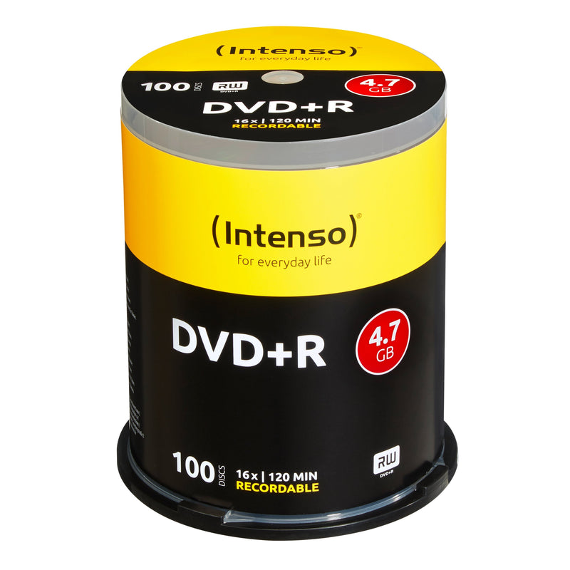 Intenso Dvd + R 4,7GB 16X 4.7GB 100PIEZA(S)