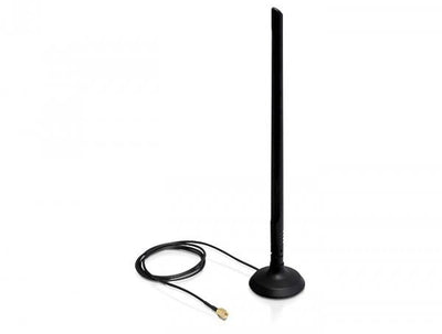 Delock 88410 Antenna Omnidirectional Rp-sma 6.5 dBi With Mount Magnetic — image 1