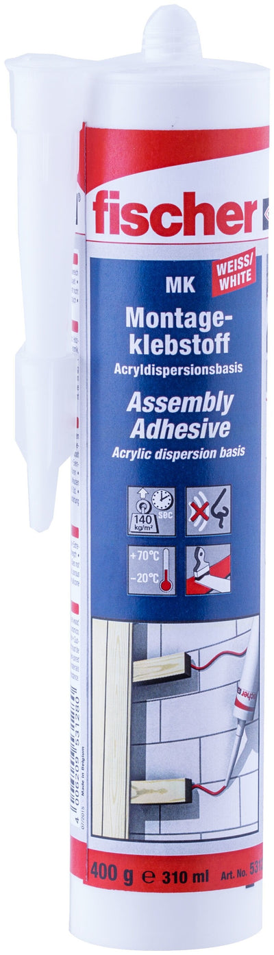 Fischer Adhesive Assembly Mk 310 White Cream Glue White 053128 — image 1