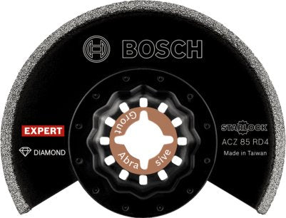Bosch Hoja Saw Segmentada Diamante Expert Acz 85 RD4 Lechada + Abrasivo, Ø 85MM 2608900035
