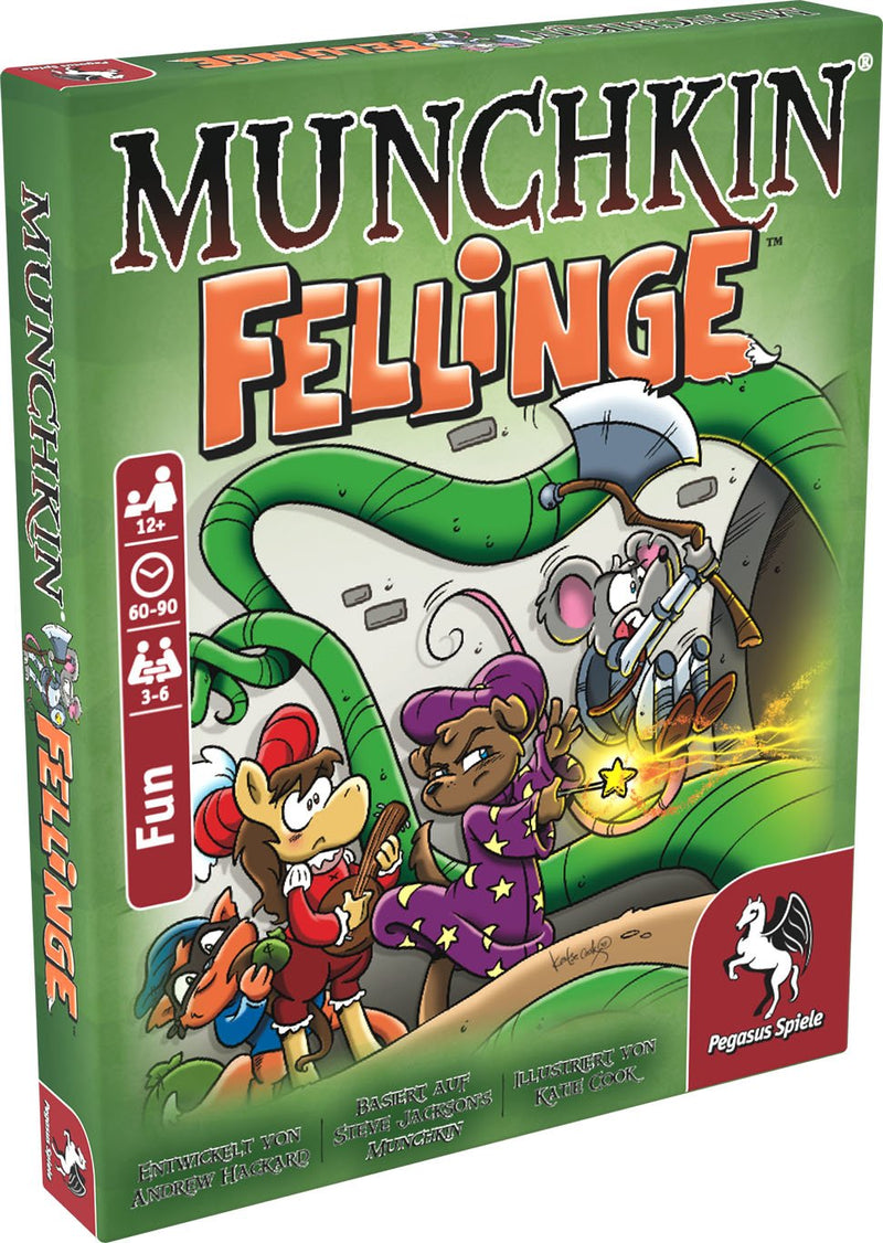 Pegasus Munchkin Fellinge, Set de Cartas 17025G
