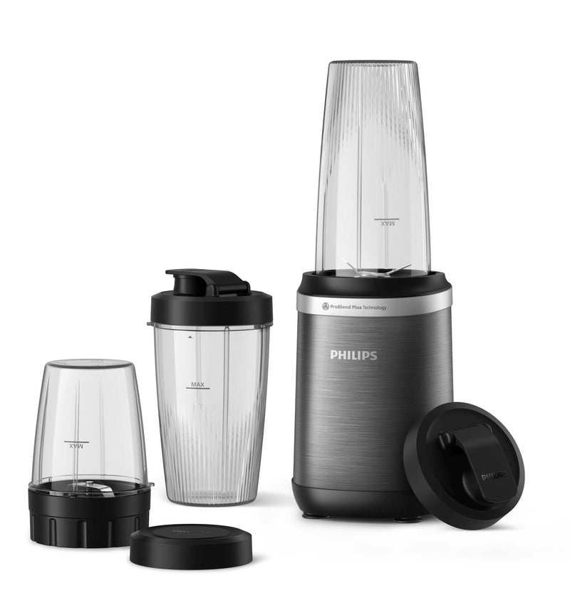 Philips HR2767 00 Blender 1000W, Glass Tritan 300ML, Glass Tritan 1,2 L, Cuchilla 6 Estrellas, Cuchilla 2 Estr