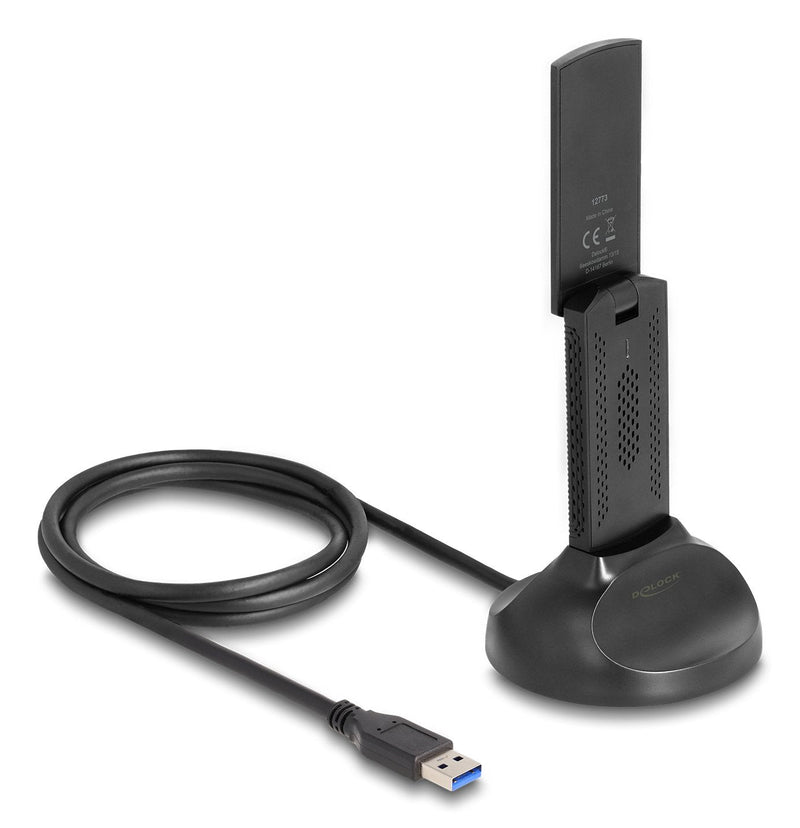 Delock Wi-Fi 6E Dualband WLAN USB Adapter AX3000 (2 X 1201 + 574Mbps)
