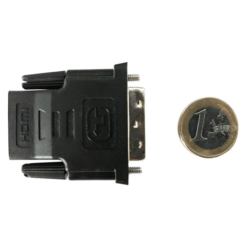 Techly Adapter DVI-d - HDMI M/F Black