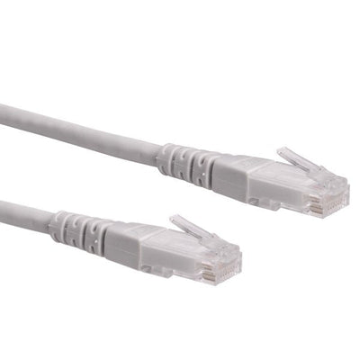 Roline Network Cable KAT.6 Class And UTP Grey 1M — image 1