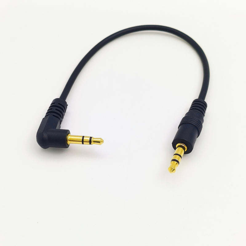20CM35mm Male-to-male Speaker Cable Three-section Gold-plated Computer Cellphone Speaker Connection