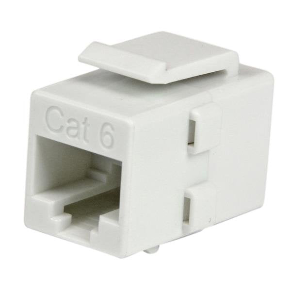 StarTech Acoplador Keystone Ethernet CAT.6 RJ45 H/H C6KEYCOUPLWH
