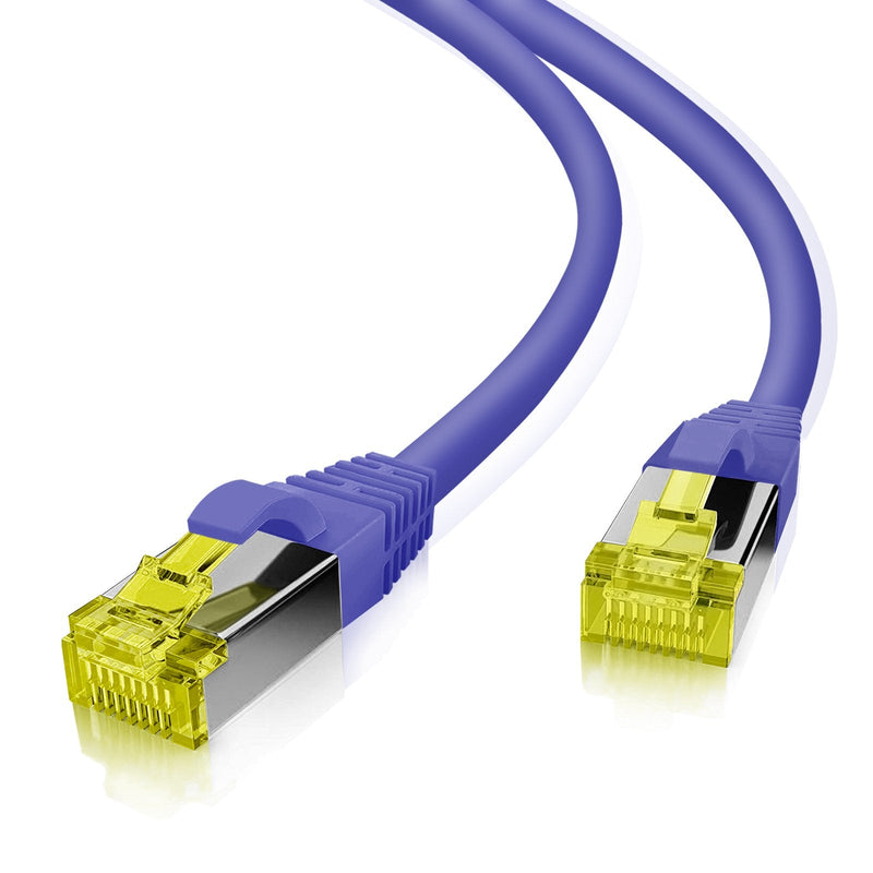 Helos Network Cable S/FTP CAT.6A Lila 3,0M
