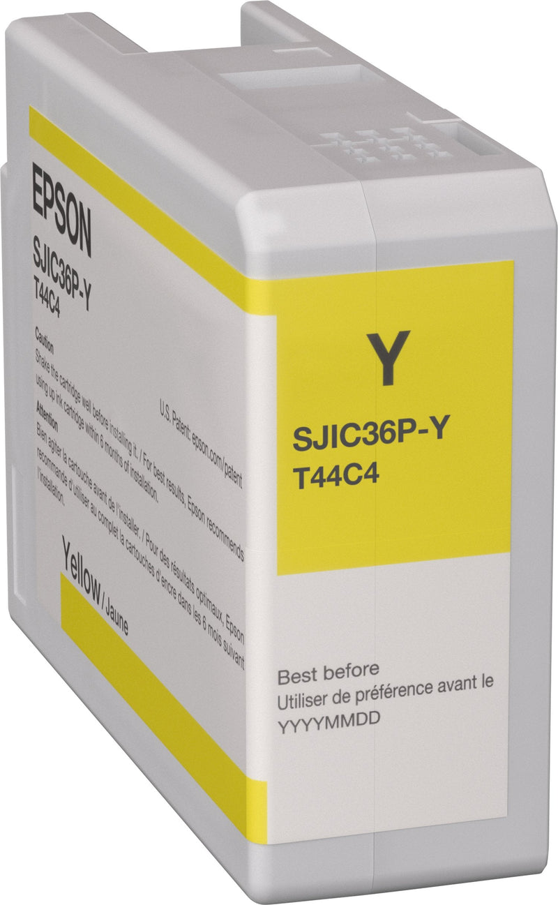 Epson SJIC36P( And ): Cartridge Ink Colorworks C6500/C6000 Yellow