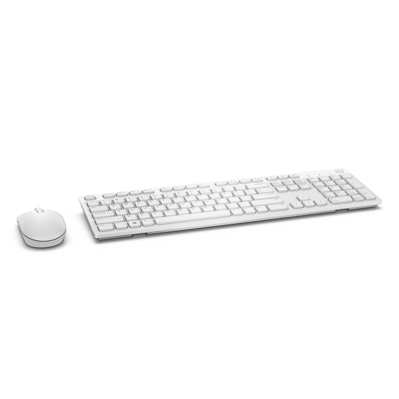 Dell Wireless Keyboard And Mouse -KM636 - Uk (QWERTY) - White
