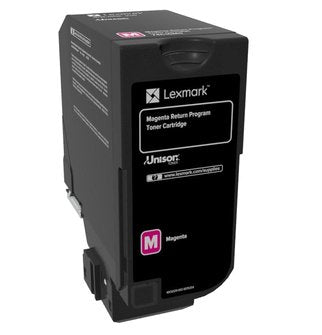 Lexmark CS720, CS725, CX725 Cartridge Toner Magenta Retornable — image 1
