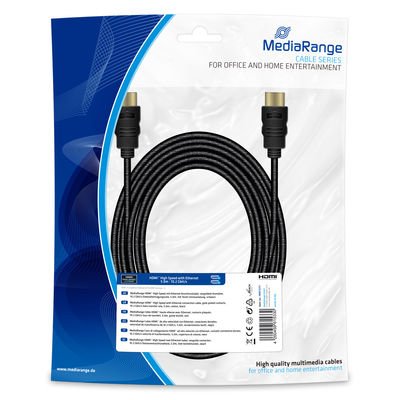 Mediarange HDMI High Speed Ethernet Connection 10GIBT/S 5M
