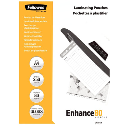 Fellowes 5312903 Plastificador 250 Pieces — image 1
