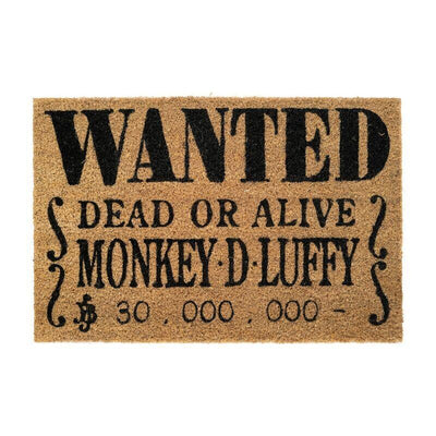 Felpudo Wanted Monkey D Luffy One Piece — image 1