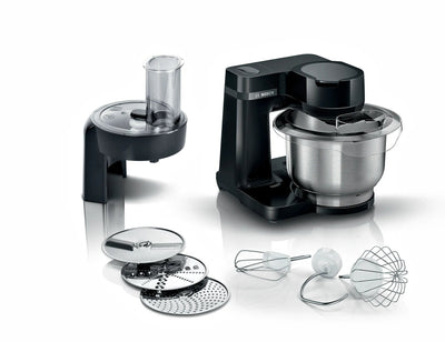 Bosch Robot Kitchen Serie 2 MUMS2EB01 700W 3,8 L Black Steel Inoxidable — image 1