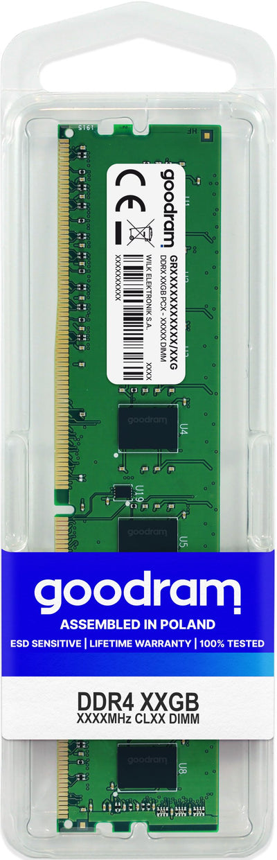 Goodram RAM 16GB [1X16GB 3200MHZ DDR4 CL22 Dimm] — image 1