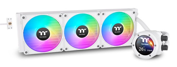 Thermaltake TH420 V2 Ultra Ex ARGB Processor Sistema Refrigeración Líquida Todo Uno 14CM White 1 Piece