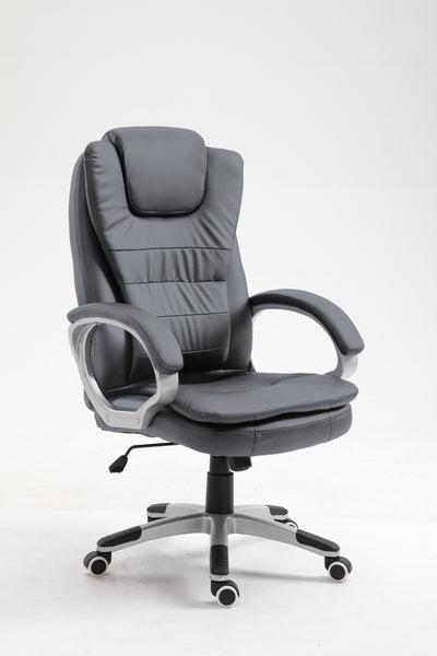Activejet Chair Office Calefactable With Massage YK7304 Grey — image 1