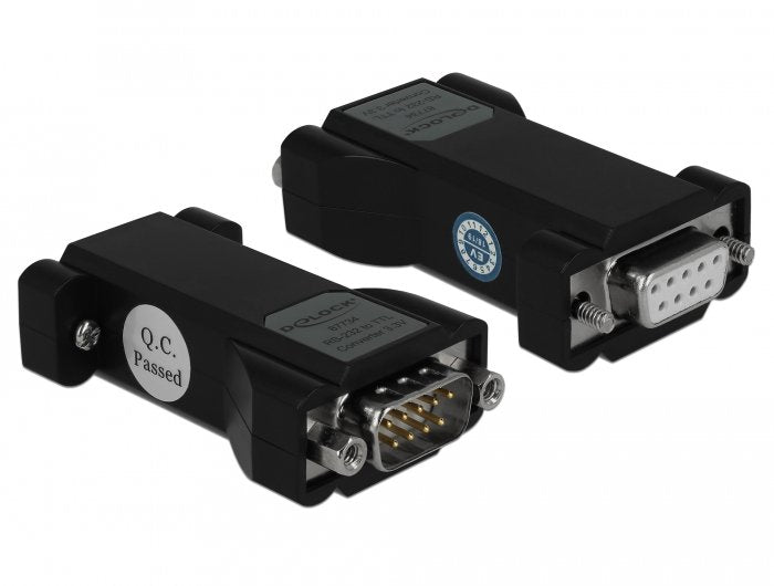Delock Convertidor 1 X Seriell RS-232 DB9 Female a 1 X Seriell Lvttl / Lvcmos
