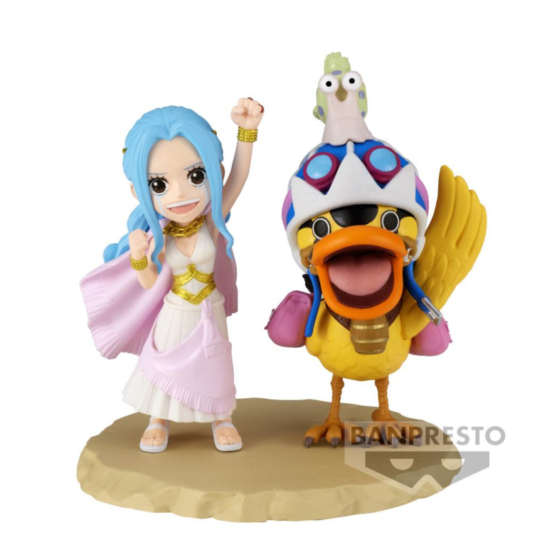 Banpresto Figura : One Pieza Log Stories Vivi Y Karoo