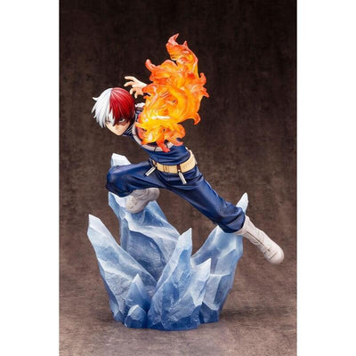 Kotobukiya Figure My Hero Academia Artfxj Shoto Todoroki Ver 2 Bonus Edition Pvc Escala 1 8 26CM — image 1
