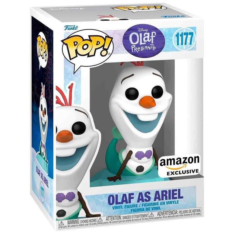 Figure Pop Disney Olaf Present - Olaf As Ariel Exclusive