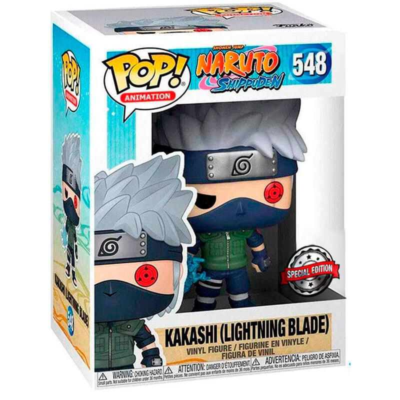 Figura Pop Naruto Shippuden Kakashi Lightning Hoja Exclusive