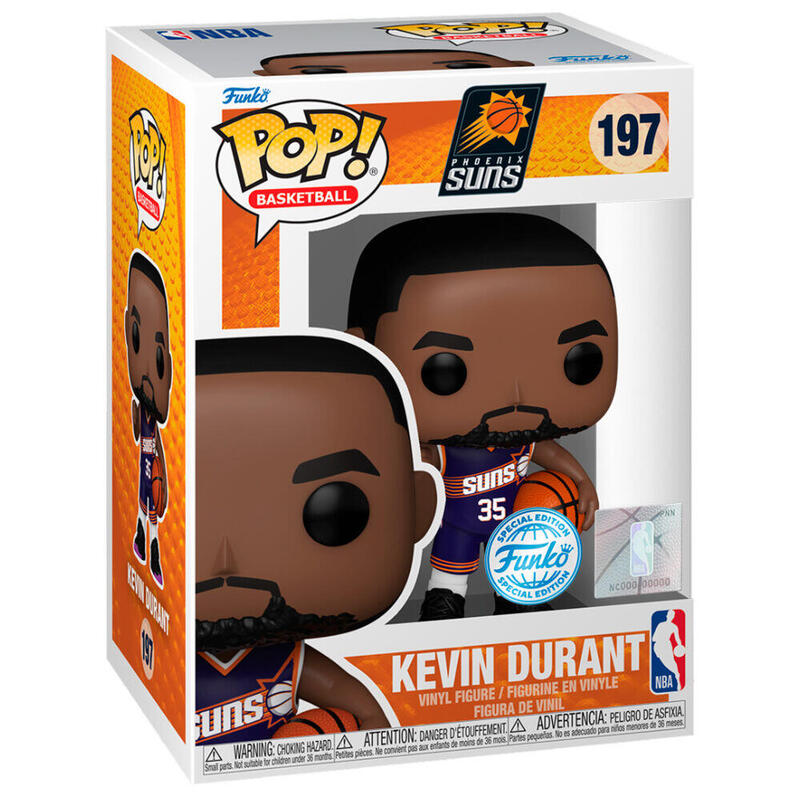 Figura Pop Nba Suns Kevin Durant Exclusive