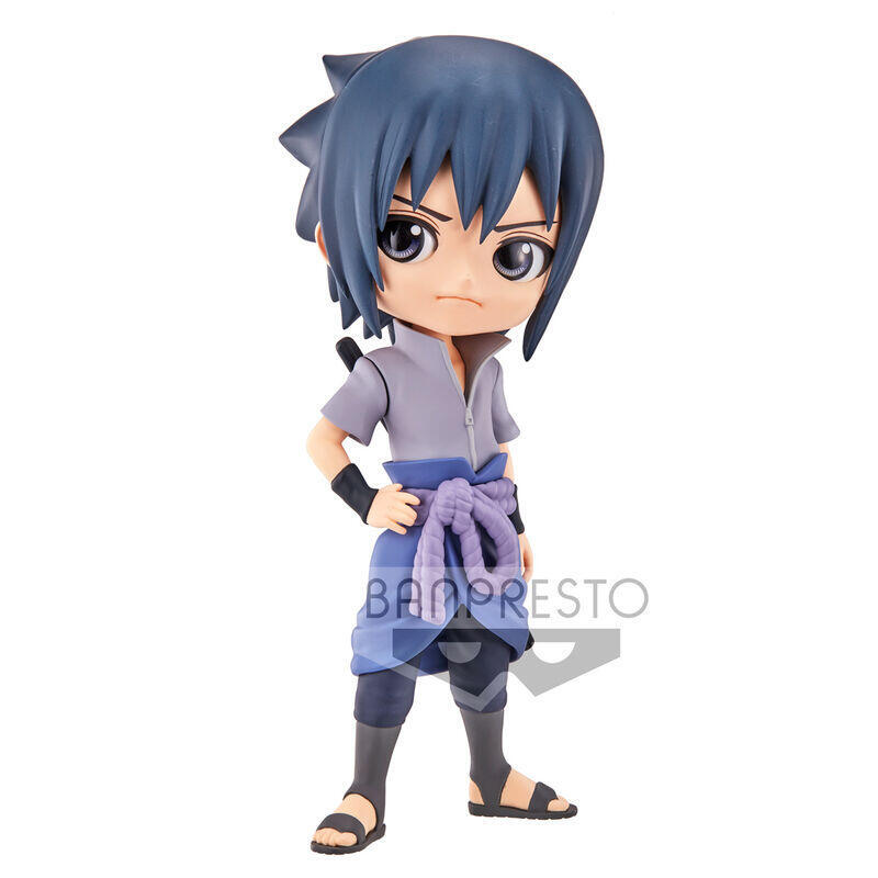 Figure Sasuke Uchiha Ver.a Naruto Shippuden Q Posket 14CM