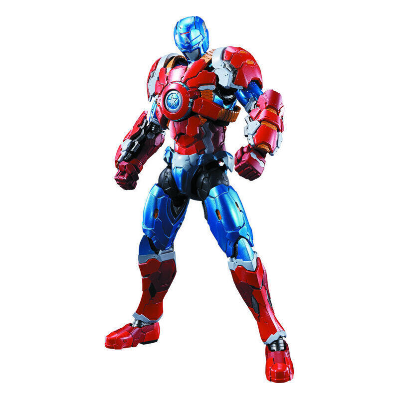 Figura Sh Figuarts Capitan America Tech-on Vengadores Avengers Marvel 16CM