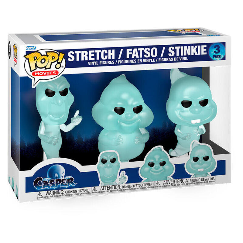 Figuras Blíster 3 Pop Casper Ghostly Trio