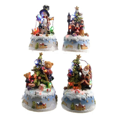Figuras Navideñas LED 10X9X15,5CM 3XAA Modelos Surtidos — image 1
