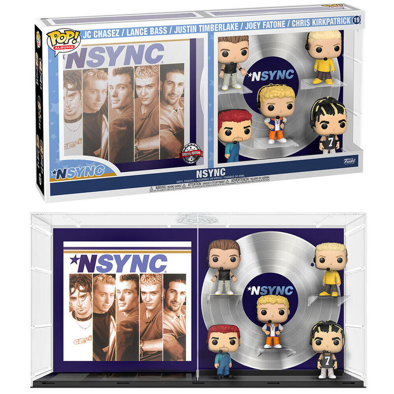 Figuras Pop Album Deluxe Nsync Exclusive