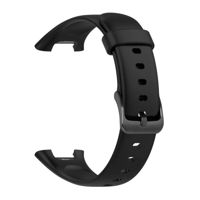 Fixed Silicone Strap For Xiaomi Mi Smart Band 7 Pro, Black