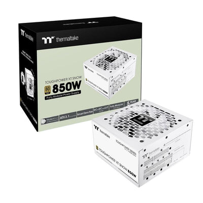 Thermaltake Power Supply Power Supply Toughpower Xt 850W Snow ATX3.1 80 + G Wh Retail — image 1